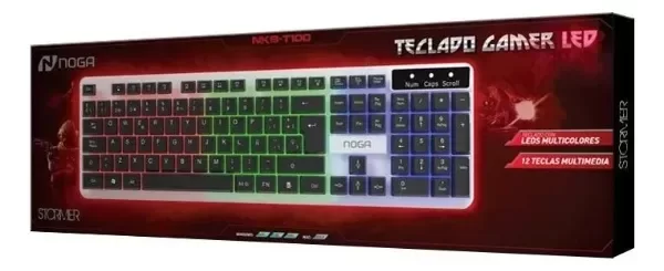 Producto - TECLADO PC GAMER RETROILUMINADO NOGA NKB-T100