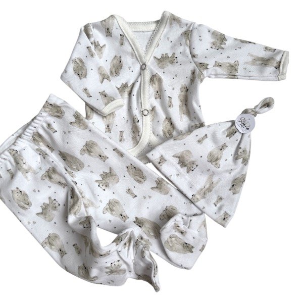 Producto - Ajuar prematuro 00 oso polar