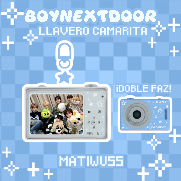 Producto - LLAVERO BOYNEXTDOOR CAMARITA
