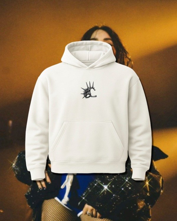 Producto - Buzo Disciplina Lali Blanco