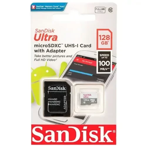 Producto - Memoria Micro Sd 128Gb SanDisk Ultra