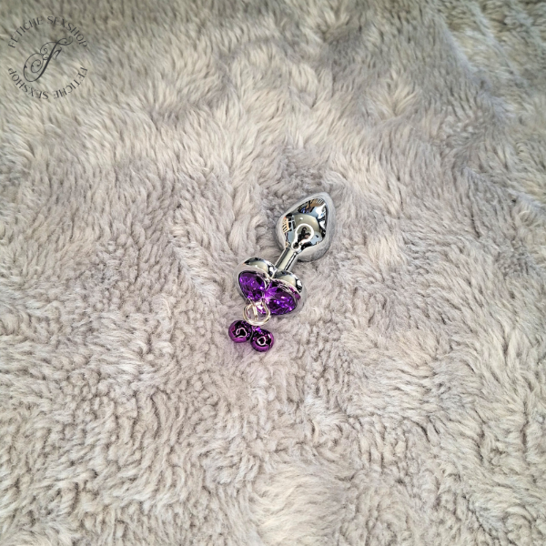 Producto - Joya anal de metal con cascabeles