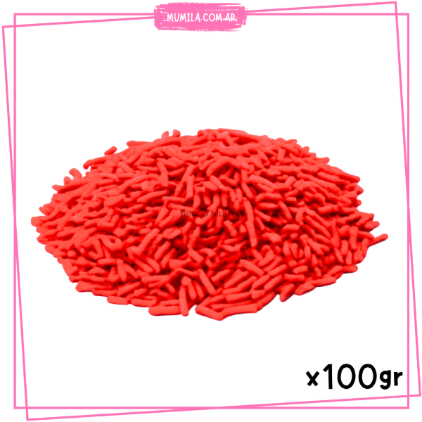 Producto - Granas rojo 100gr
