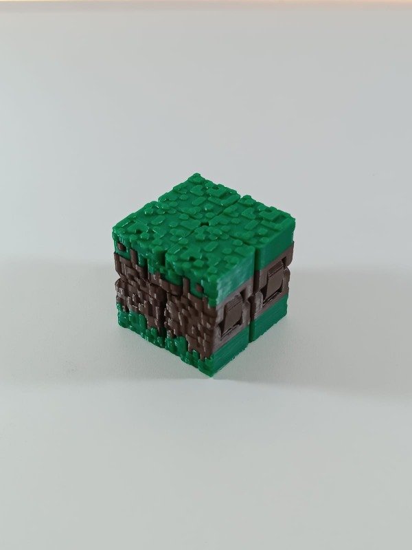 Producto - Cubo Infinito Minecraft Bloque - Antiestrés