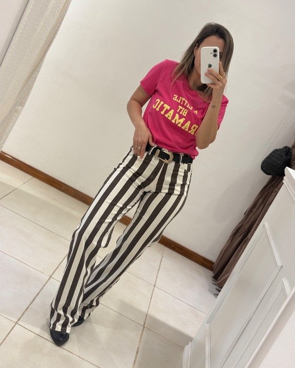 Producto - Jeans rayas cafe - 0