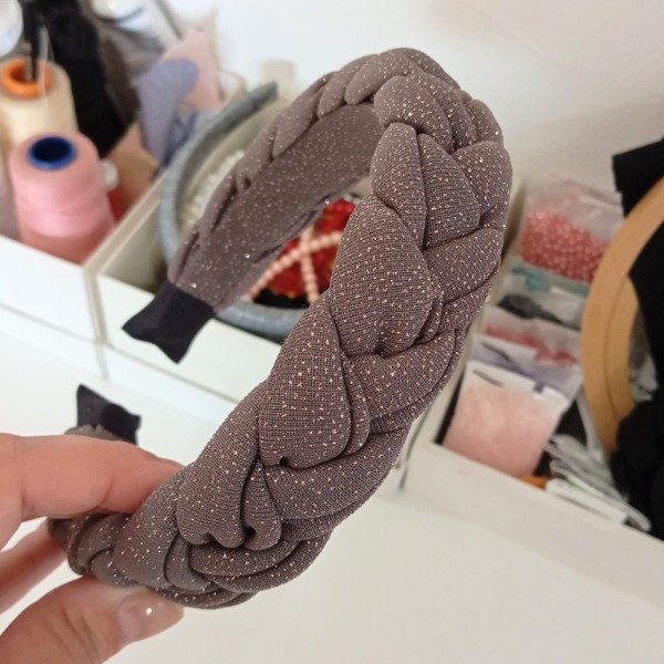 Producto - OFERTA - TRENZADA Glitter Gris