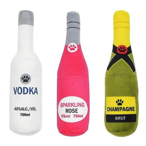 Producto - PELUCHE FORMA BOTELLA ESTAMPADA