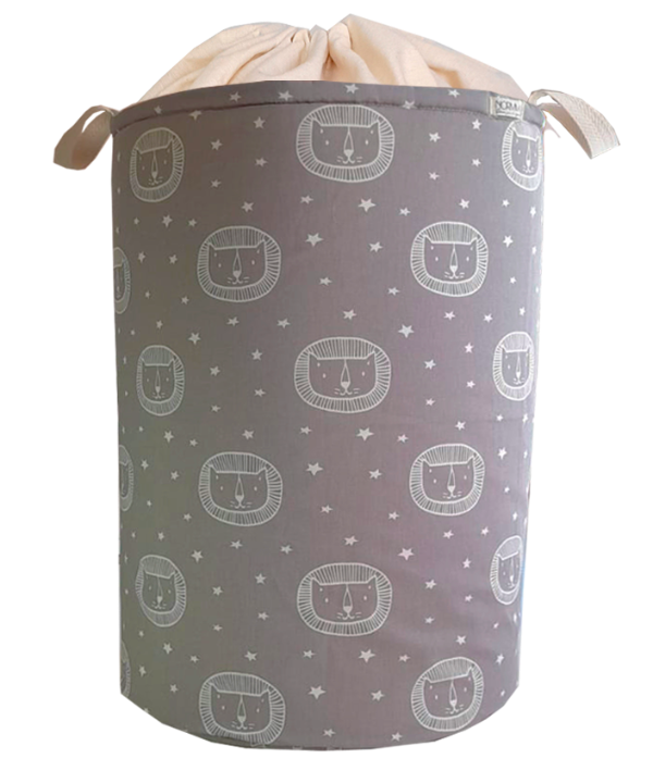 Producto - Cesto de tela xl 40x60 con tapa