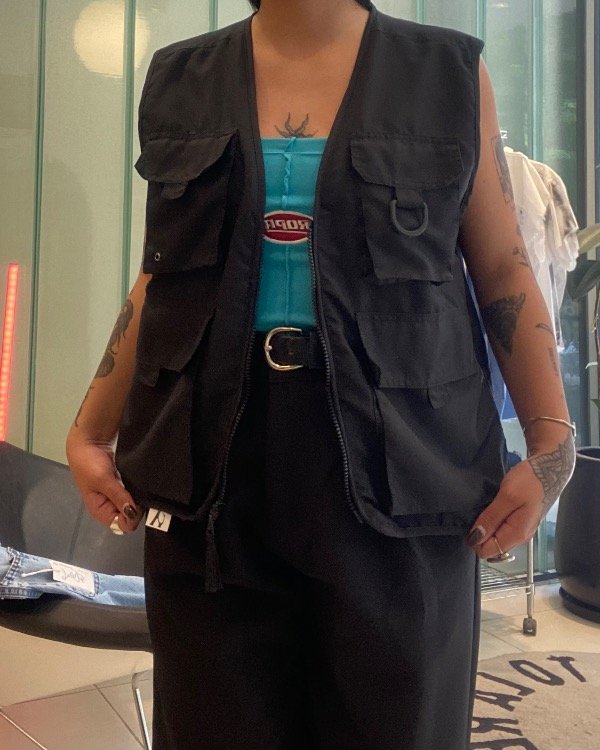 Producto - CHALECO CARPINTERO NEGRO