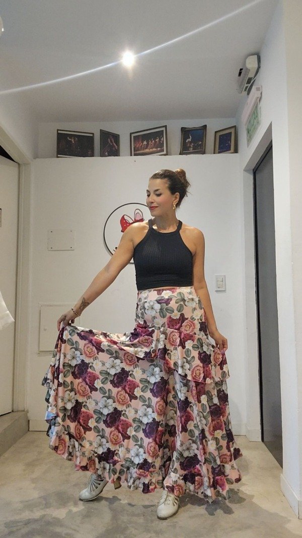 Producto - FALDA ALEGRIA ROSA TM/L