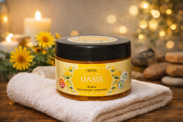 Producto - Crema para dolor Corporal con Árnica 250gr (sin CBD)