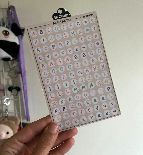 Producto - Plancha alfabeto