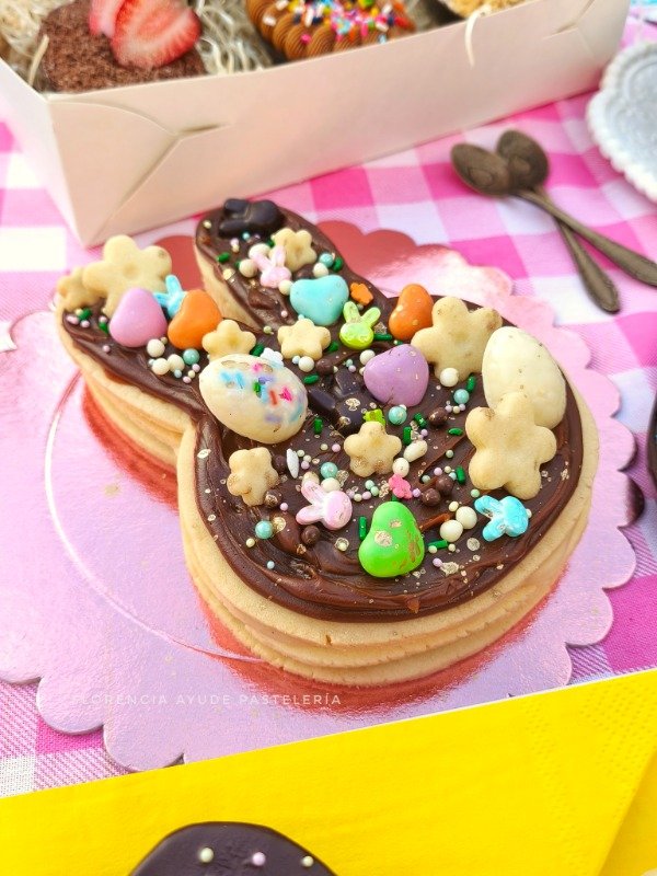 Producto - Conejo torta alfajor - 15 cm