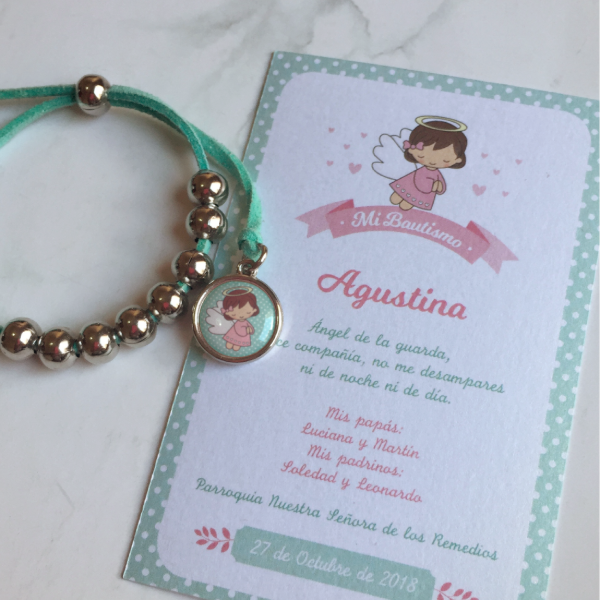 Producto - PACK ESTAMPA + PULSERA DECENARIO GAMUZA