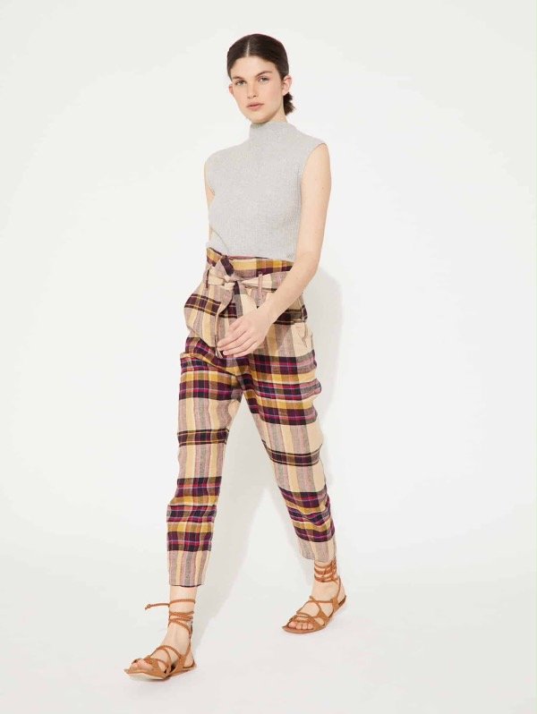 Producto - Pantalón JAZMIN CHEBAR (2) Tartan - 0