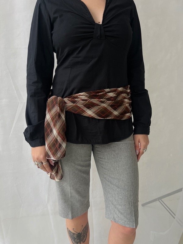 Producto - Pañuelo Cuadrille Marron - 3