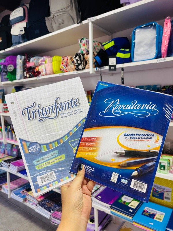 Producto - Repuesto x 24 hojas rayado o cuadriculado