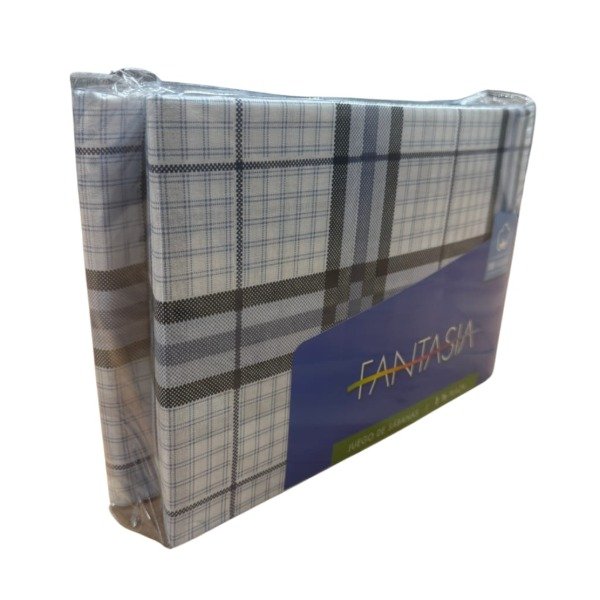 Producto - Sábanas 1 y 1/2 Fantasía 100 algodón Canva