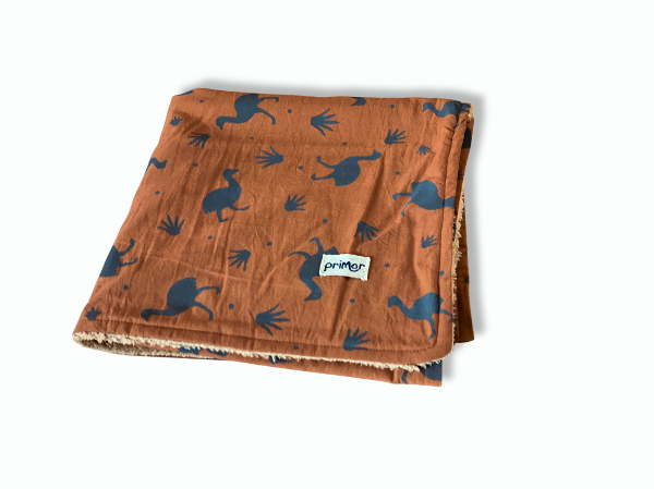 Producto - Choique marrón - azul - beige