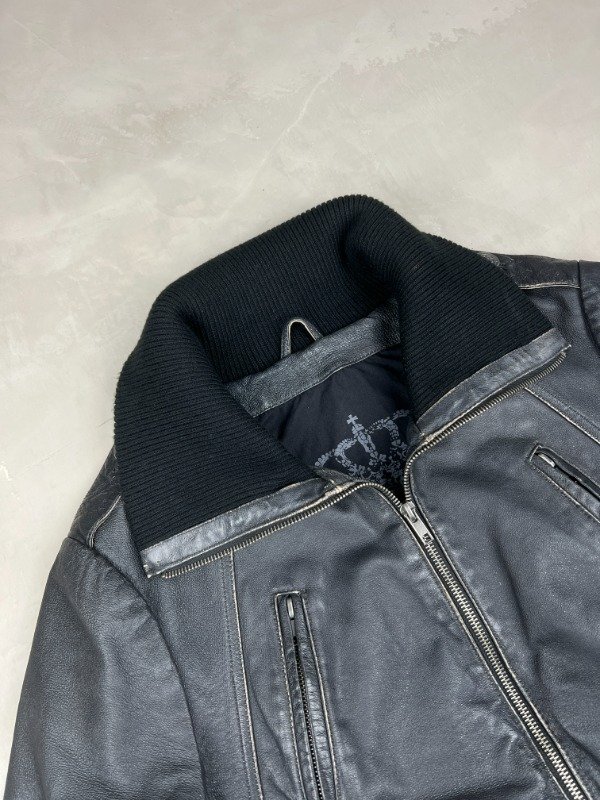 Producto - Leather Bomber Jacket - 8