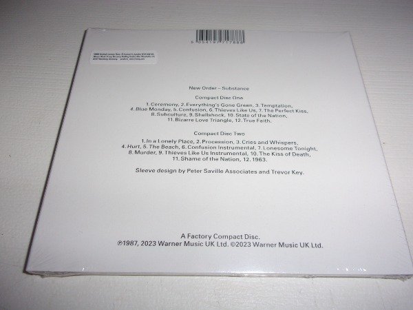 Producto - 2 CD NEW ORDER SUBSTANCE 1987 NUEVO EUROPA DIGI 34A - 1