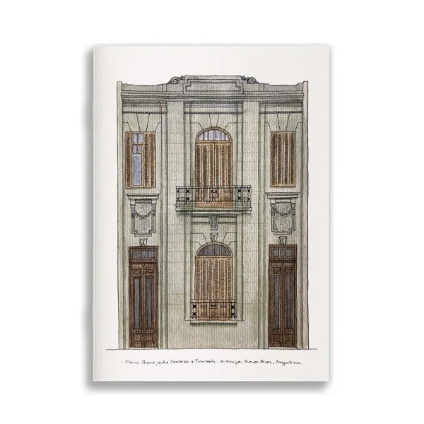 Producto - Libreta A6 Casita #2 - Mario Bravo