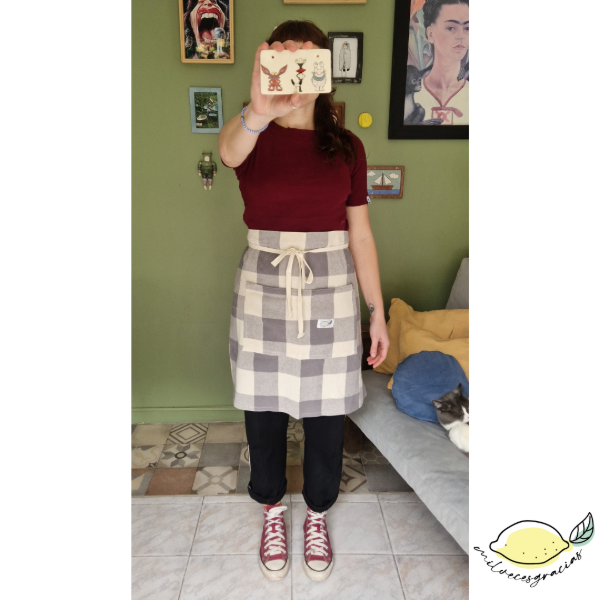 Producto - Faldón Correa Gris