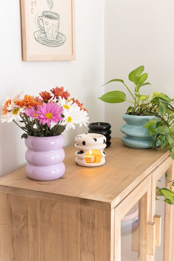 Producto - Florero Nube lila