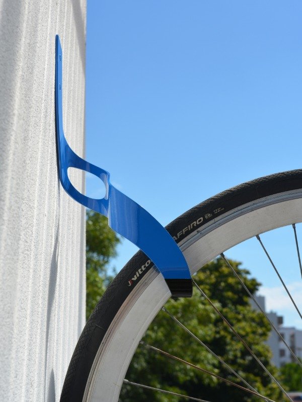 Producto - Bicicletero S - Azul Eléctrico