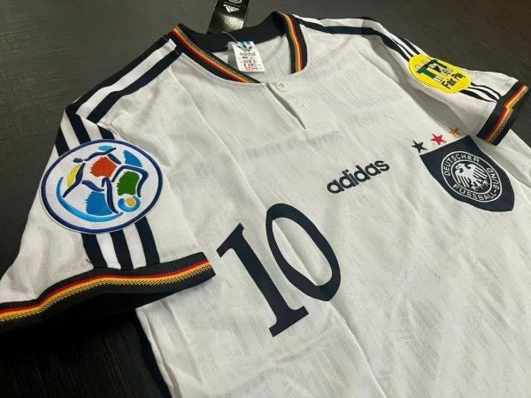Producto - CAMISETA ALEMANIA IMPORTADA TITULAR RETRO 1996 #10 MATTHAUS - 2