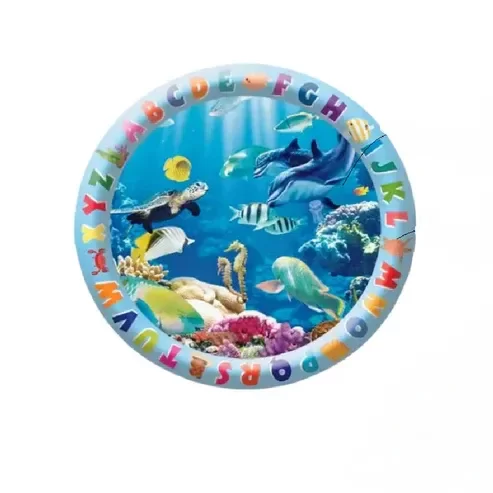 Producto - Alfombra inflable para bebes 65x65 cm