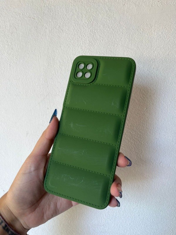 Producto - A22 5g funda puffer verde