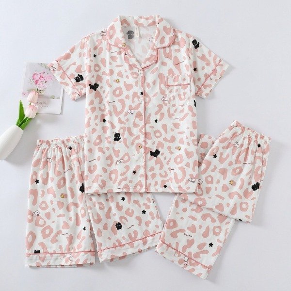 Producto - Pijama 3 piezas rosita