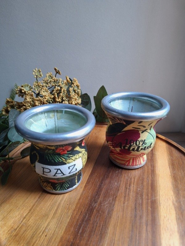 Producto - Mate de vidrio con base