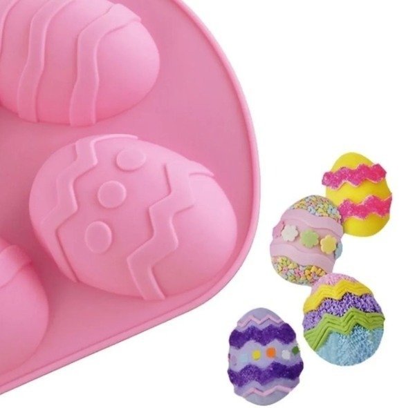 Producto - Molde 6 huevos decorados - 2