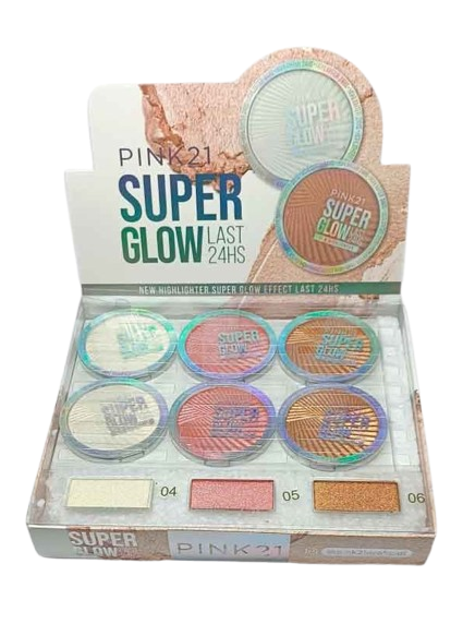 Producto - ILUMINADOR EN POLVO SUPER GLOW LAST 24HS PINK21