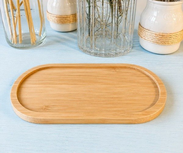 Producto - Bandeja oval bamboo