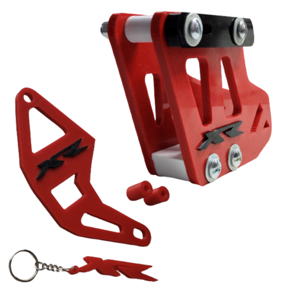 Producto - Kit Guía De Cadena Cubre Piñón Xr +llavero Honda Xr125 150 - 6