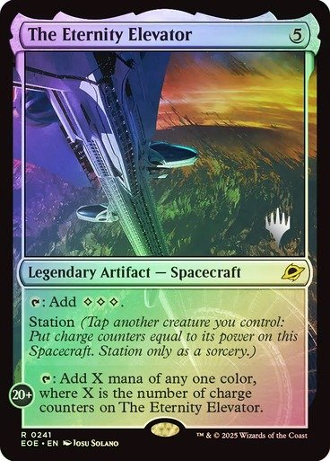 Producto - The Eternity Elevator #241 Foil  Edge of Eternities