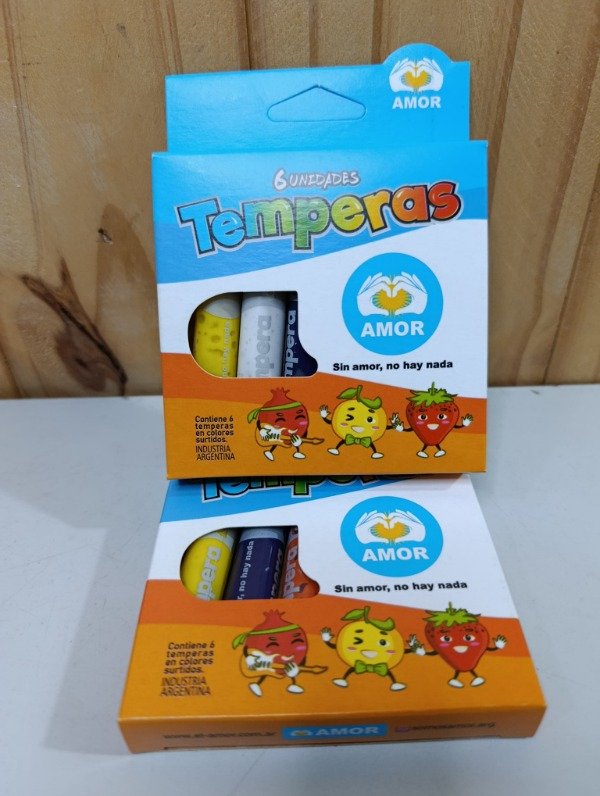 Producto - Tempera de 6u.