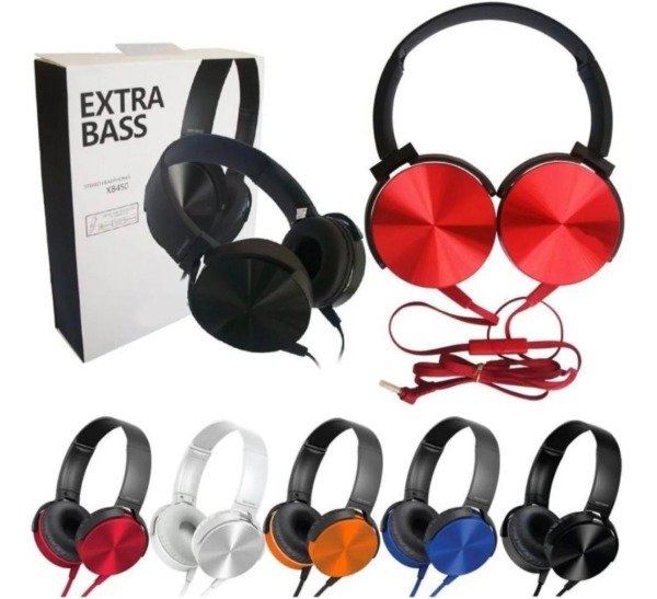 Producto - AURICULAR VINCHA EXTRA BASS