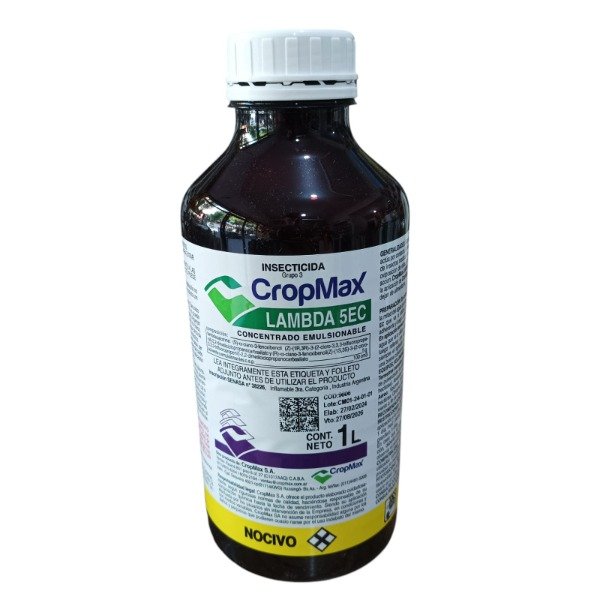 Producto - CropMax Lambda 1 Litro Insecticida