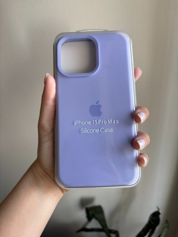Producto - Silicone Case Lila Iphone 15 Pro Max