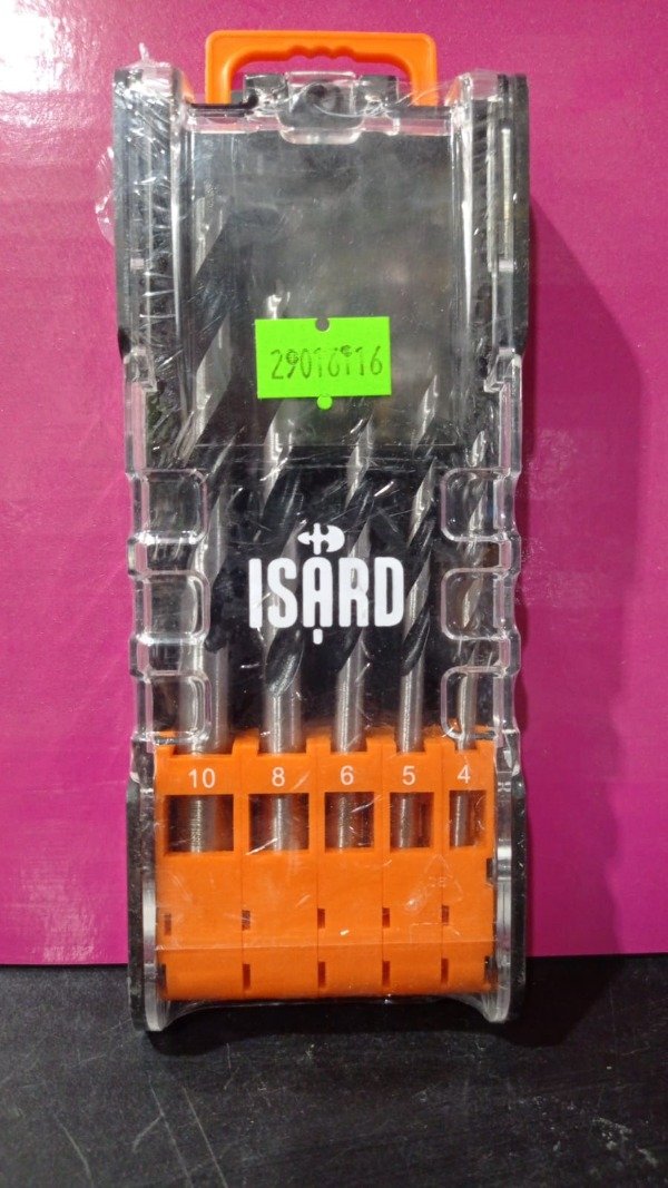 Producto - Juego de Mechas para Madera 5 Pzs - Isard
