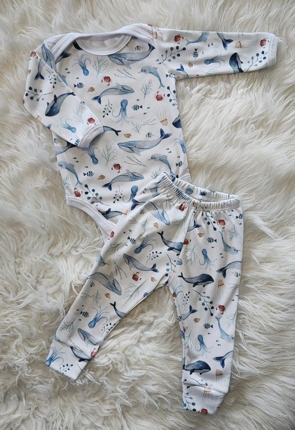 Producto - Conjunto MAR MÁGICO body mangas largas