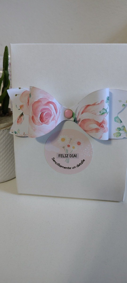 Producto - Estuche mediano Moño flor