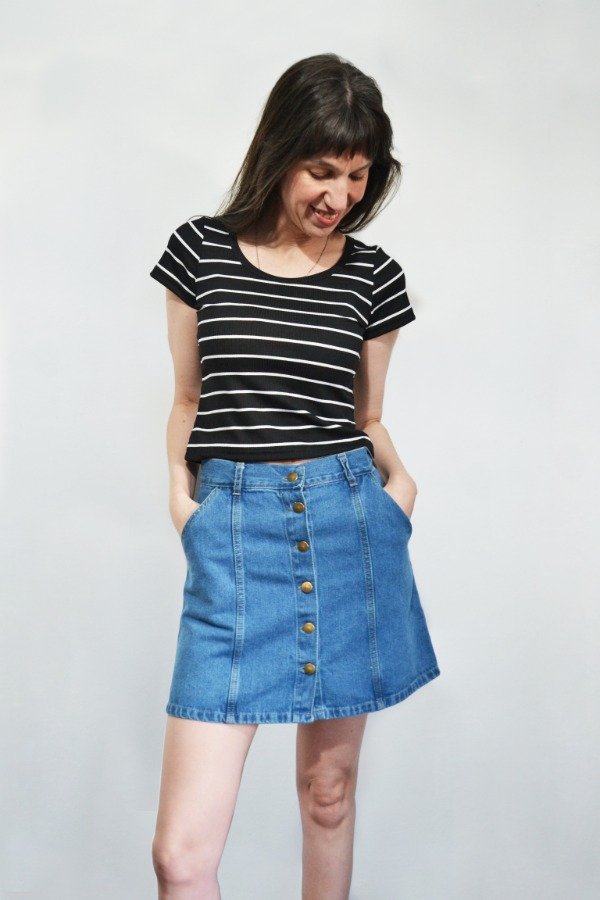 Producto - Falda Karen Jean Celeste