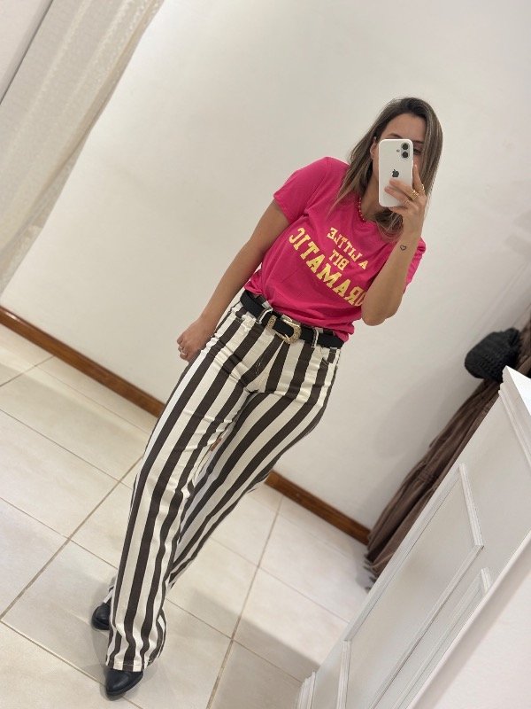 Producto - Jeans rayas cafe - 2