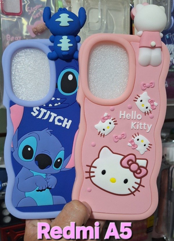 Producto - Fundas silicona diseño con muñeco. Redmi A5