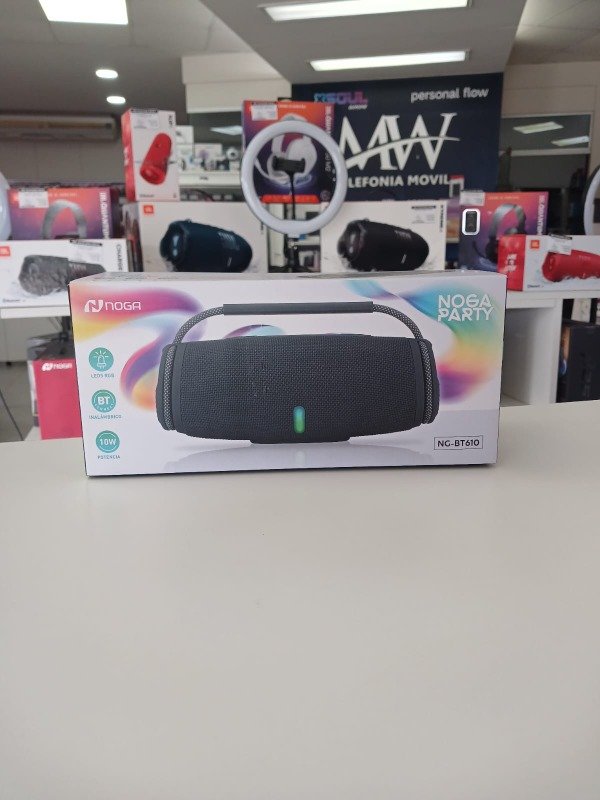 Producto - Parlante Multimedia Bluetooth LED Noga NG-BT610